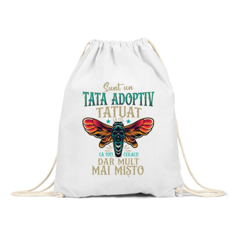 Tată adoptiv tatuat