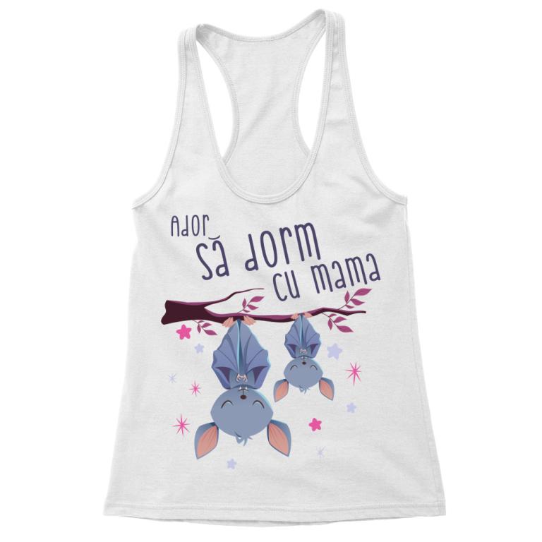 Ador să dorm cu mama - Tricou pentru femei