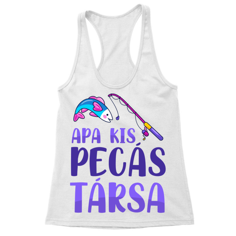 Apa kis pecás társa - Női Trikó