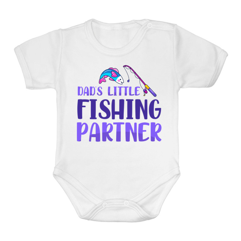 Daddy's fishing partner