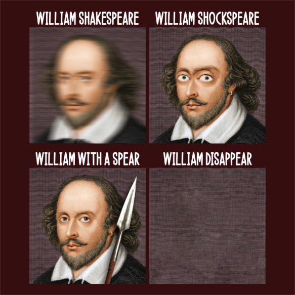Shakespeare variants Világirodalom Pólók, Pulóverek, Bögrék - Világirodalom