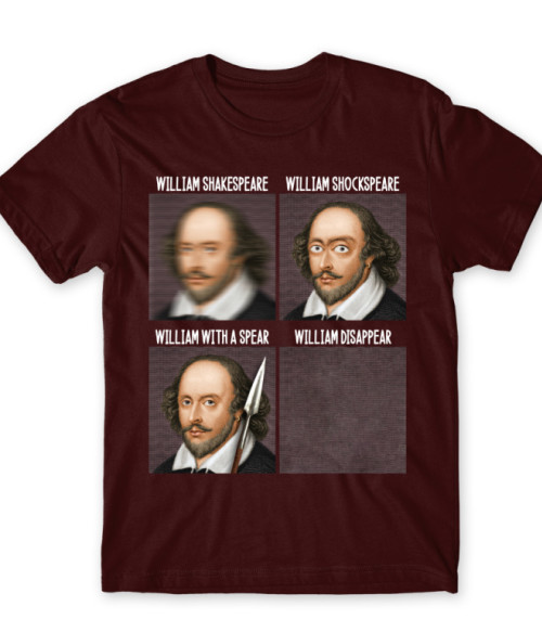 Shakespeare variants Világirodalom Férfi Póló - Világirodalom