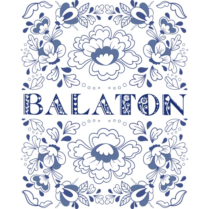 Balaton - Kékfestő