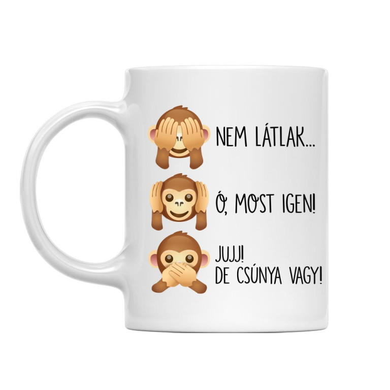 Nem látlak... - Bögre