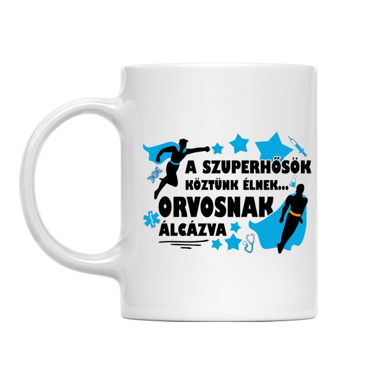 A szuperhősök köztünk élnek - Orvos - Bögre