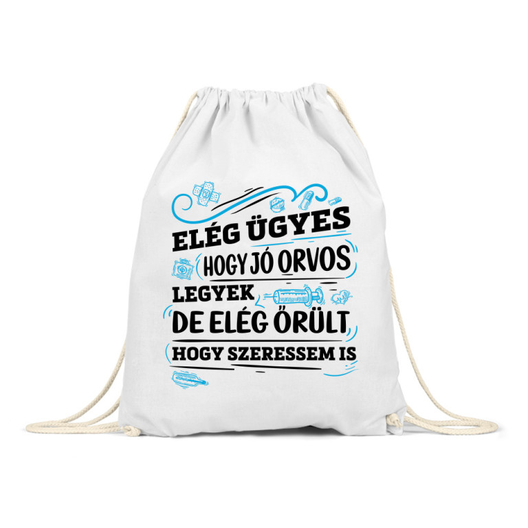 Elég ügyes, hogy jó orvos legyek - Tornazsák