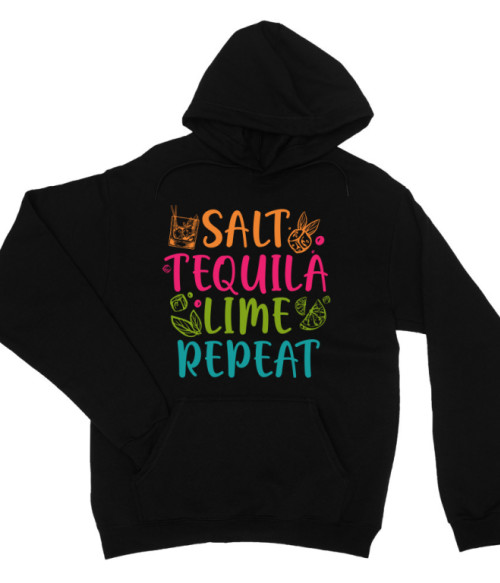 Salt - Tequila - Lime - Repeat Fesztivál Pulóver - Fesztivál