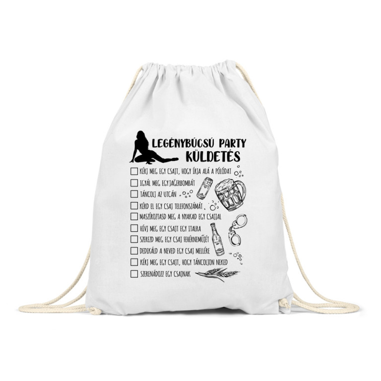 Legénybúcsú parti küldetés