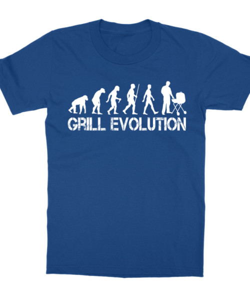 Grill evolúció Grillezés Gyerek Póló - Hobbi-Érdeklődés