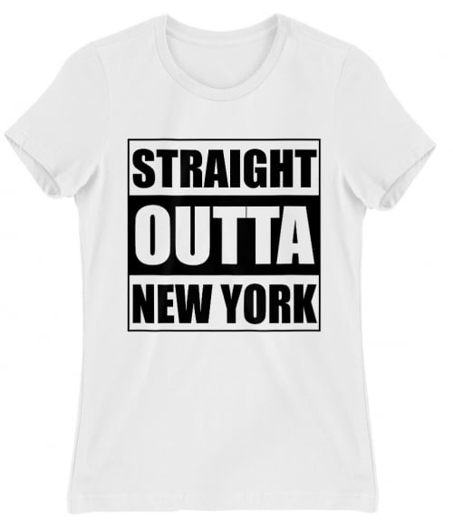 Straight Outta New York Póló - Ha Gossip Girl rajongó ezeket a pólókat tuti imádni fogod!
