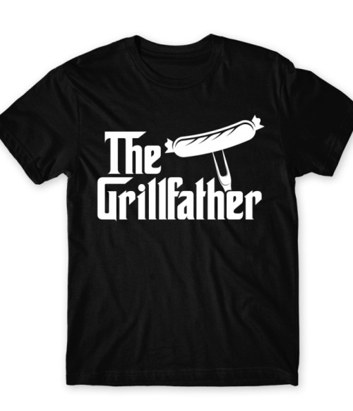 The grillfather Grillezés Férfi Póló - Hobbi-Érdeklődés