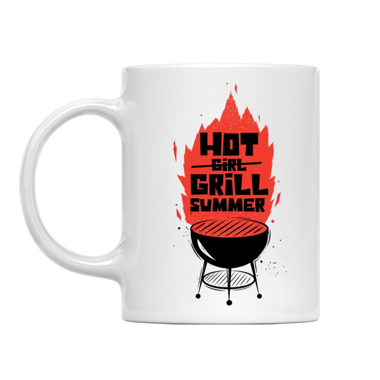 Hot grill summer