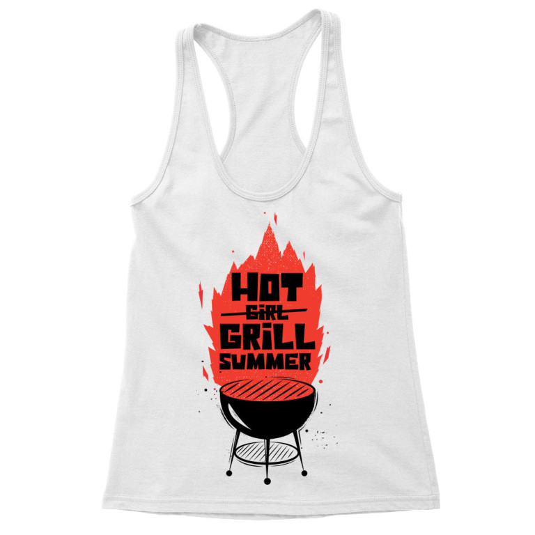 Hot grill summer