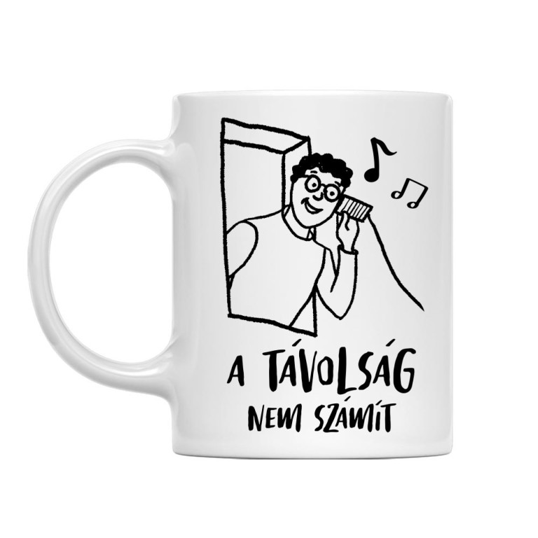 A távolság nem számít - Bögre
