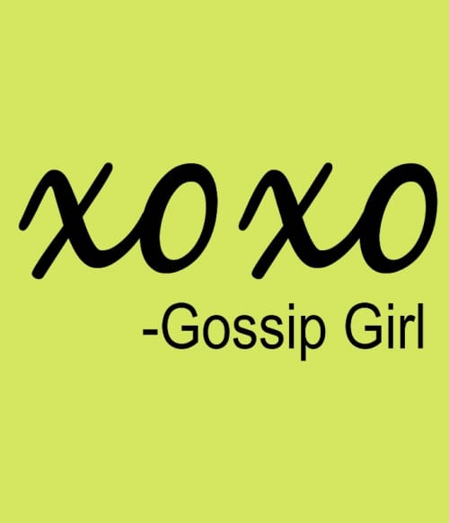 Xoxo Gossip Girl Gossip Girl Pólók, Pulóverek, Bögrék - Sorozatos