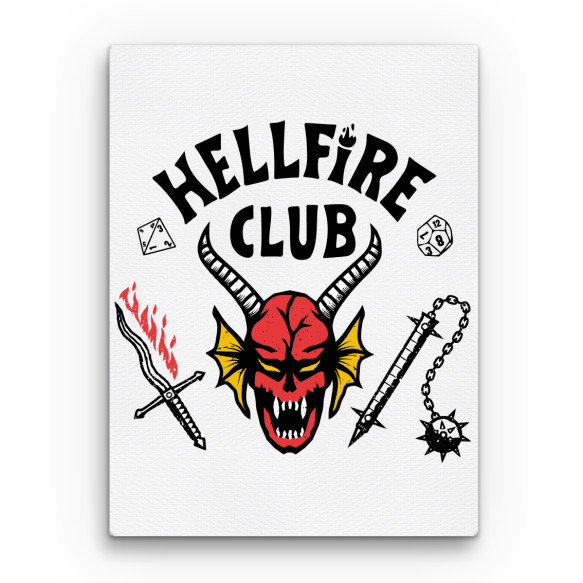 Hellfire Club Sorozatos Vászonkép - Stranger Things