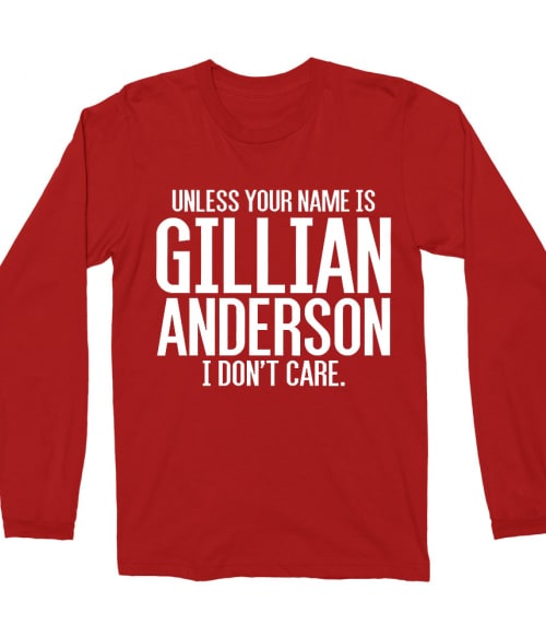 Gillian Anderson name Póló - Ha The X-Files rajongó ezeket a pólókat tuti imádni fogod!