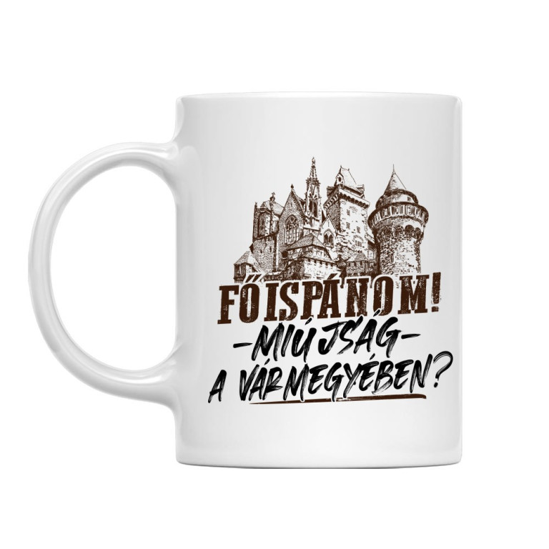 Miújság a vármegyében? - Bögre