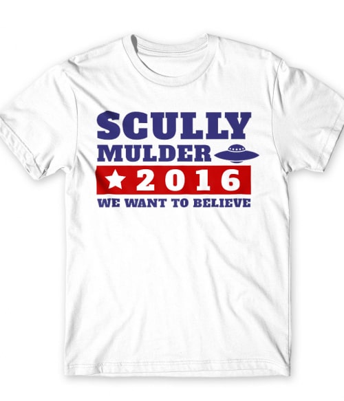 Scully Mulder 2016 X-akták Póló - X-akták