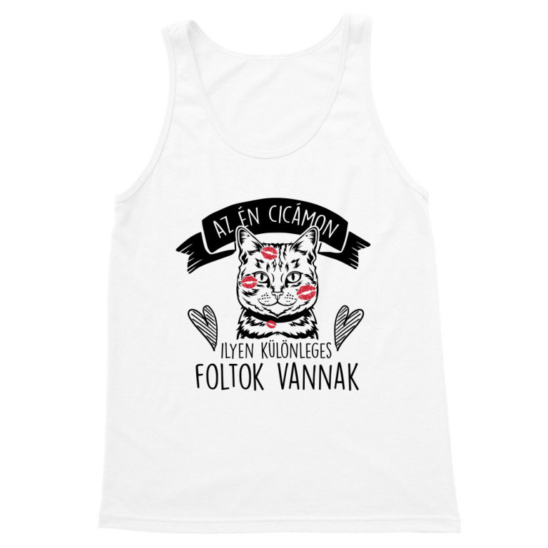 Az én cicámon ilyen foltok vannak - Férfi Trikó