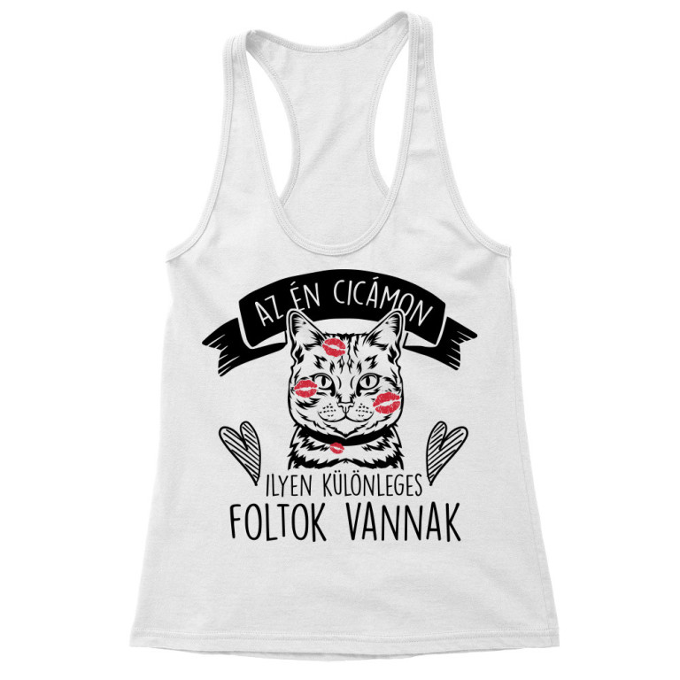 Az én cicámon ilyen foltok vannak - Női Trikó