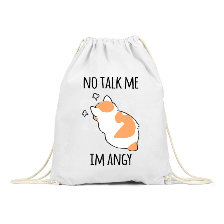 No talk me
