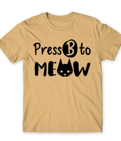 Press B to meow Stray Póló - Stray