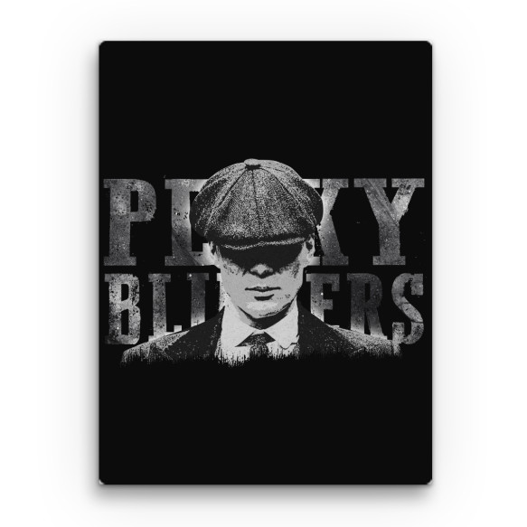 Peaky Blinders silhouette Birmingham bandája Vászonkép - Sorozatos