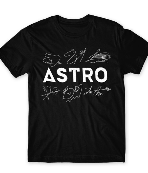 Astro signatures Astro Férfi Póló - K-Pop