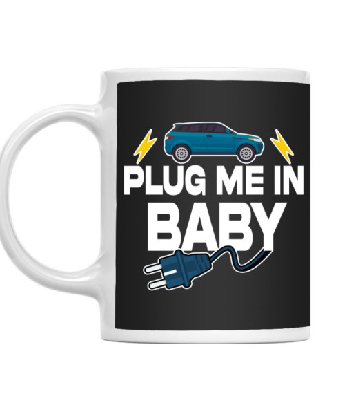 Plug me in baby Elektromos autó Bögre - Járművek