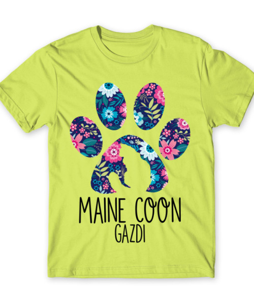 Maine coon gazdi Maine coon Férfi Póló - Maine coon