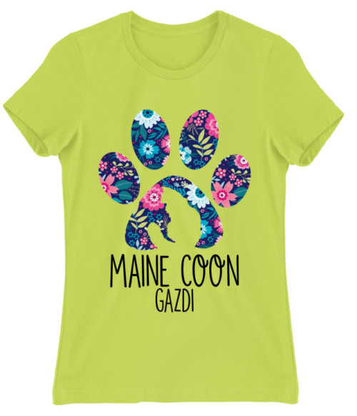 Maine coon gazdi Maine coon Női Póló - Maine coon