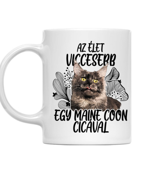 Az élet viccesebb - Maine coon Maine coon Bögre - Maine coon