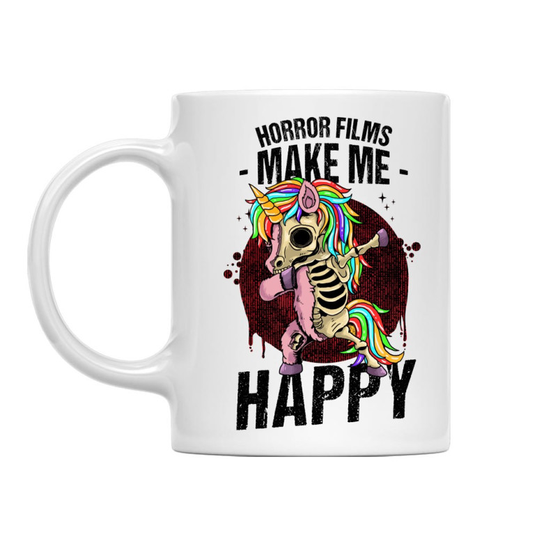 Horror films make me happy