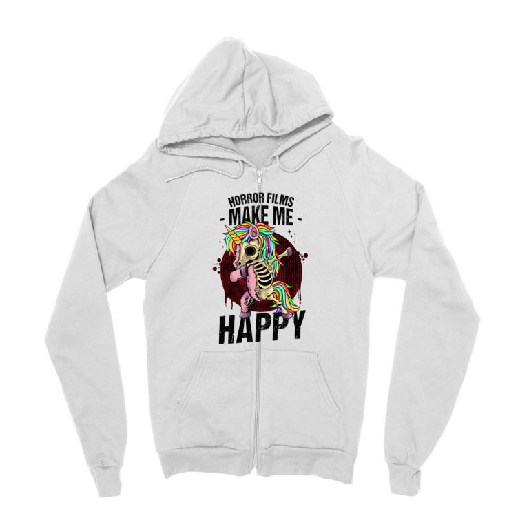 Horror films make me happy