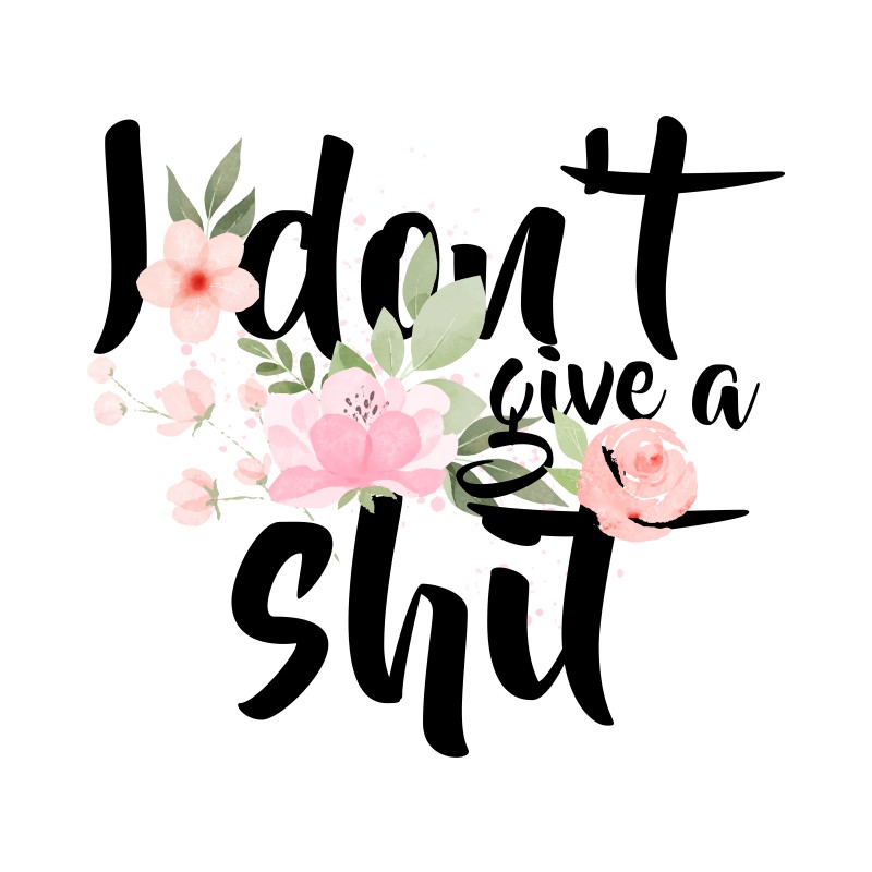 I don't giv a shit