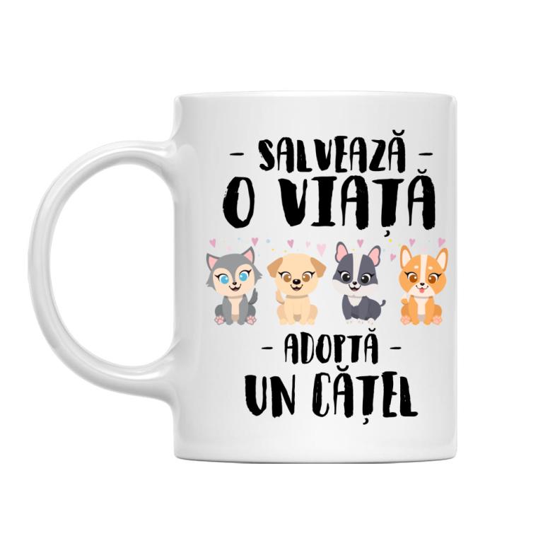 Salvează o viață - cățel salvat