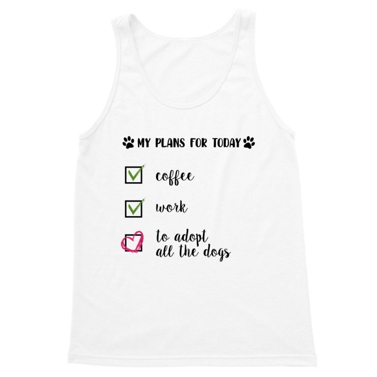 Plans for today - rescue dog