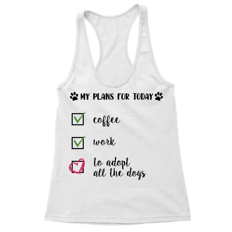 Plans for today - rescue dog