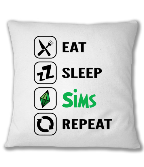 Sims Repeat The Sims Párnahuzat - The Sims