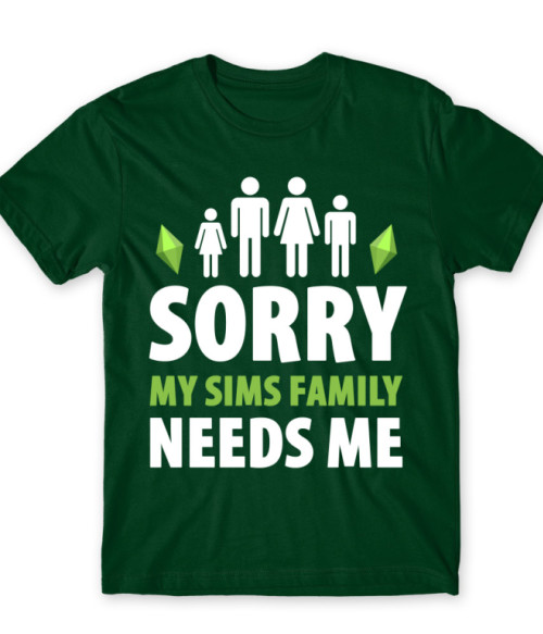 My sims family The Sims Férfi Póló - The Sims