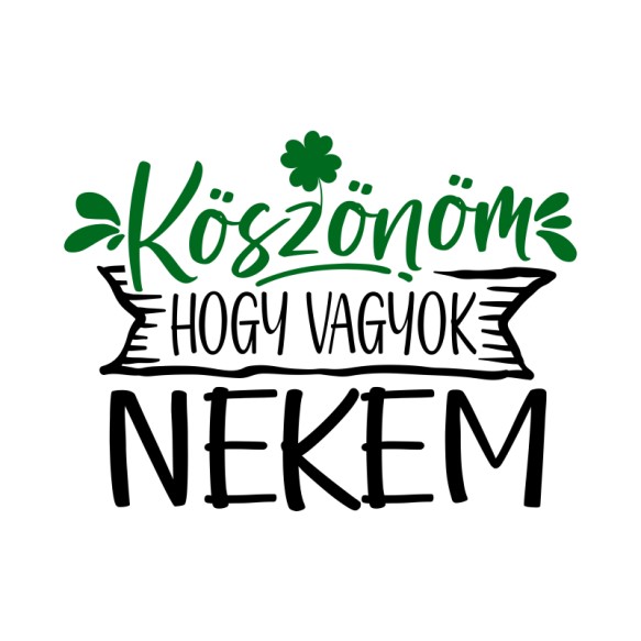 Köszönöm, hogy vagyok nekem Önimádat Önimádat Önimádat Pólók, Pulóverek, Bögrék - Személyiség