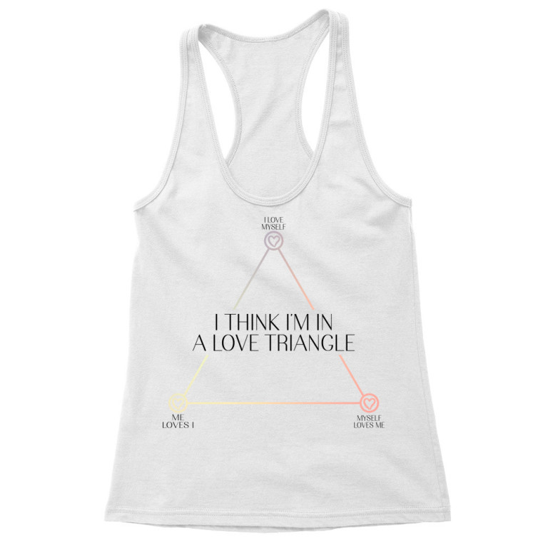 Love triangle - Női Trikó