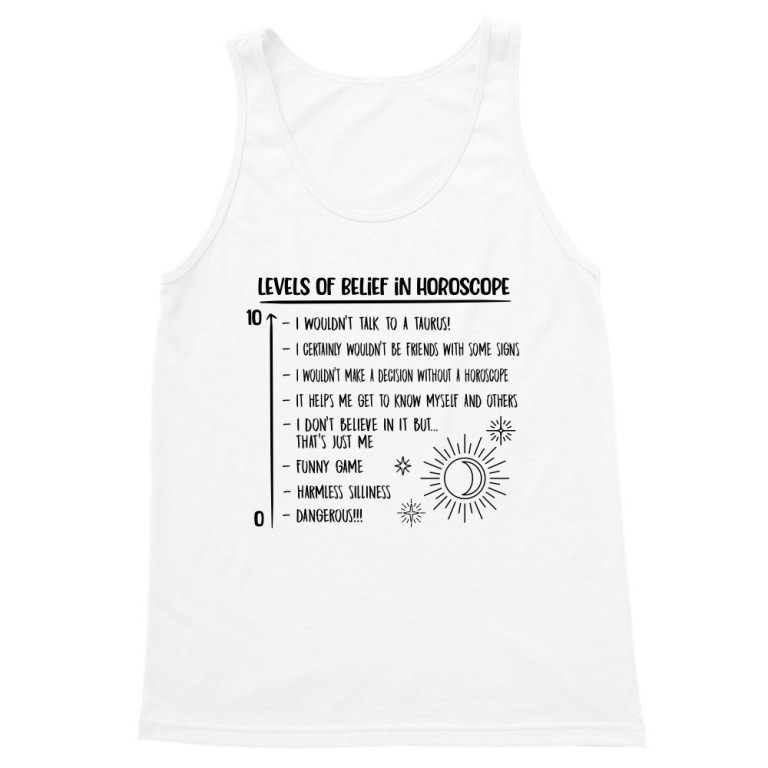 The belief in the horoscope