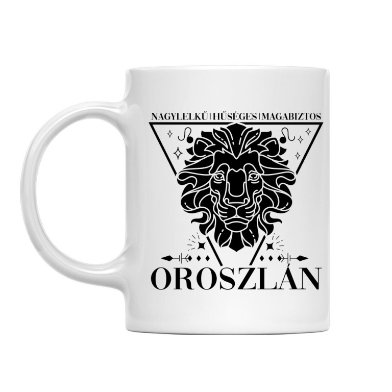 Horoszkóp - Oroszlán - Bögre