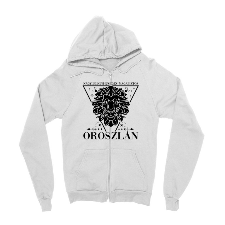 Horoszkóp - Oroszlán - Zipzáros Pulóver