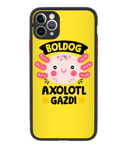 Boldog axolotl gazdi Axolotl Telefontok - Axolotl