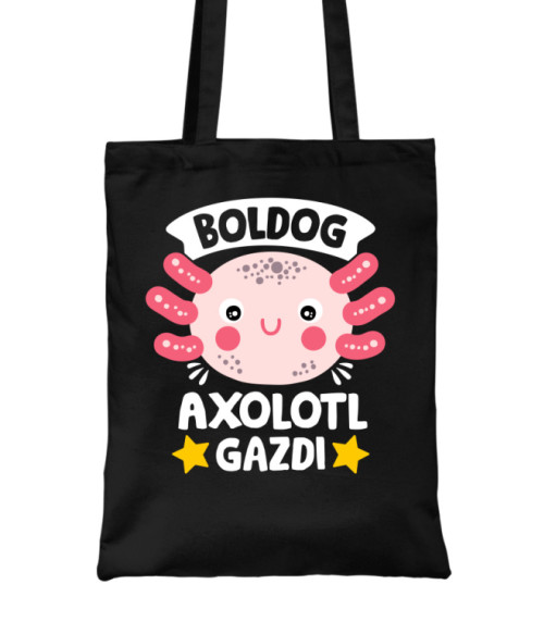 Boldog axolotl gazdi Axolotl Táska - Axolotl
