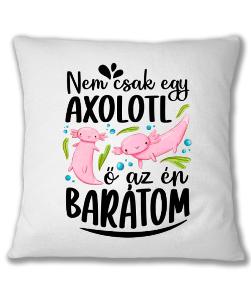 Ő az én barátom - Axolotl Axolotl Párnahuzat - Axolotl