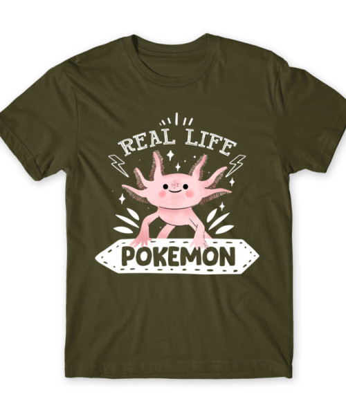Real life pokemon Axolotl Póló - Axolotl